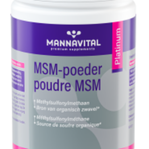 MannaVital MSM poeder Platinum 500g