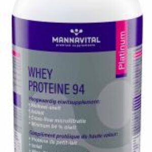 MannaVital Whey-proteïne 94 Platinum 900g