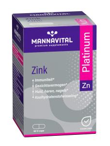 MannaVital Zink Platinum 60Vcaps