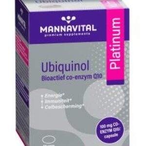 MannaVital Ubiquinol Platinum 60 caps