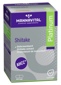 MannaVital Shiitake Platinum 60Vcaps