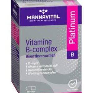MannaVital Vitamine B-complex Platinum 60 V-caps