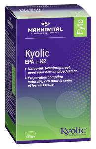 MannaVital Kyolic EPA K2 80 caps