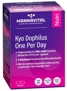 MannaVital Kyo Dophilus One per day 60caps